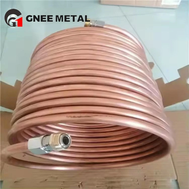 ASME SB75 Annealed Copper Alloy C10300 Tube