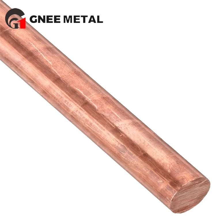 C12500 jarðstöng úr solid kopar
